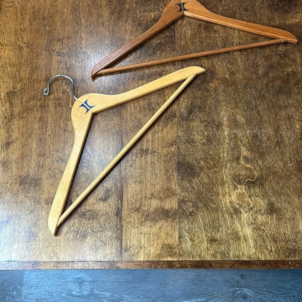 Wooden Clothes Hangers Set‎ of 2
